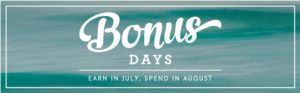 Bonus days July 2016